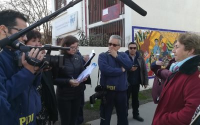 Memorial Paine acompaña a familia del profesor Alberto Leiva en reconstitución de escena