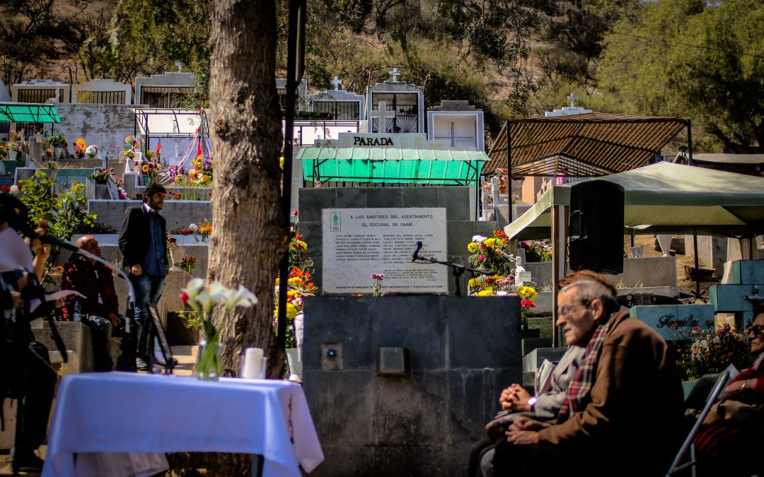 En el Cementerio La Rana, se homenajearon a 19 detenidos desaparecidos y ejecutados de Paine