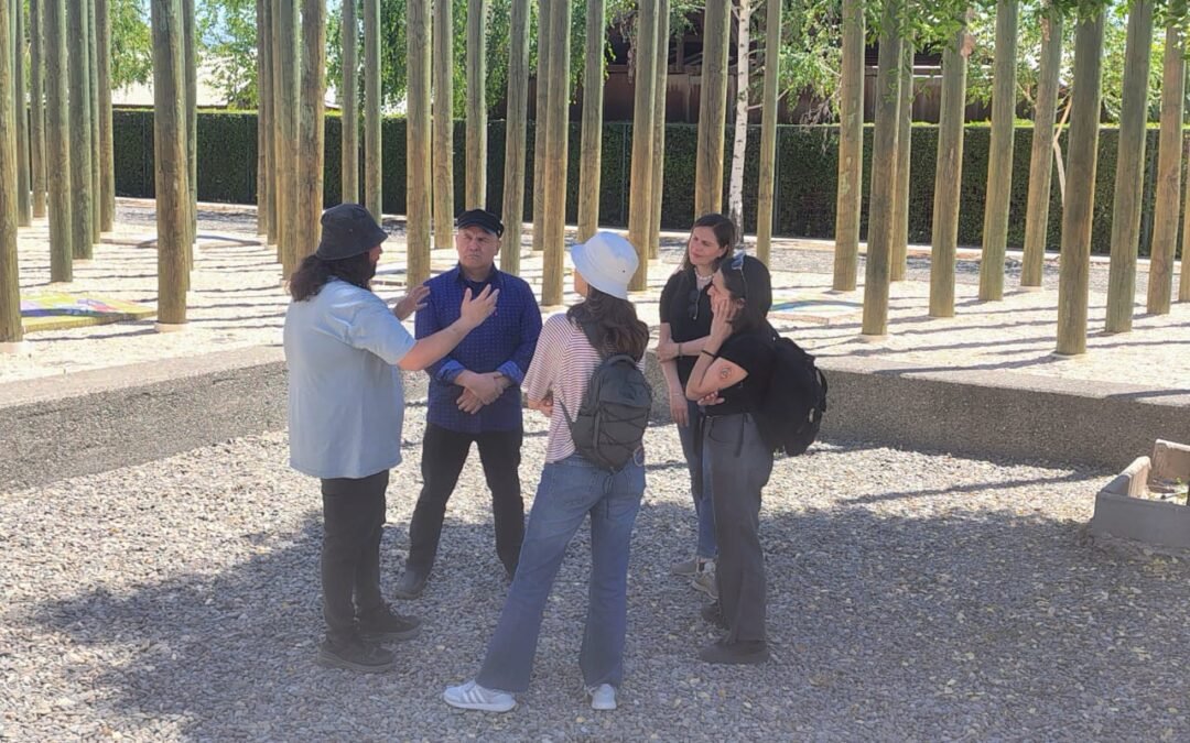 Integrantes de CINTRAS visitan el Memorial