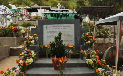 Memorial Paine conmemoró a los campesinos de El Escorial en el Cementerio La Rana